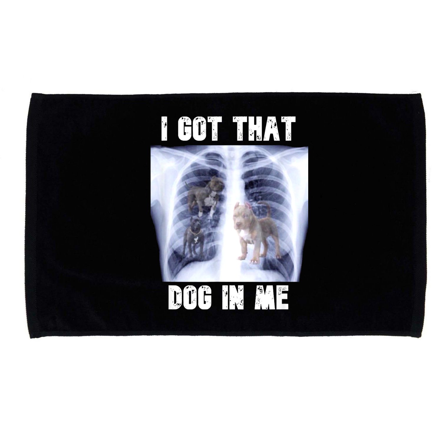 I Got That Dog In Me Xray Meme Microfiber Hand Towel