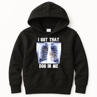 I Got That Dog In Me Xray Meme Kids Hoodie