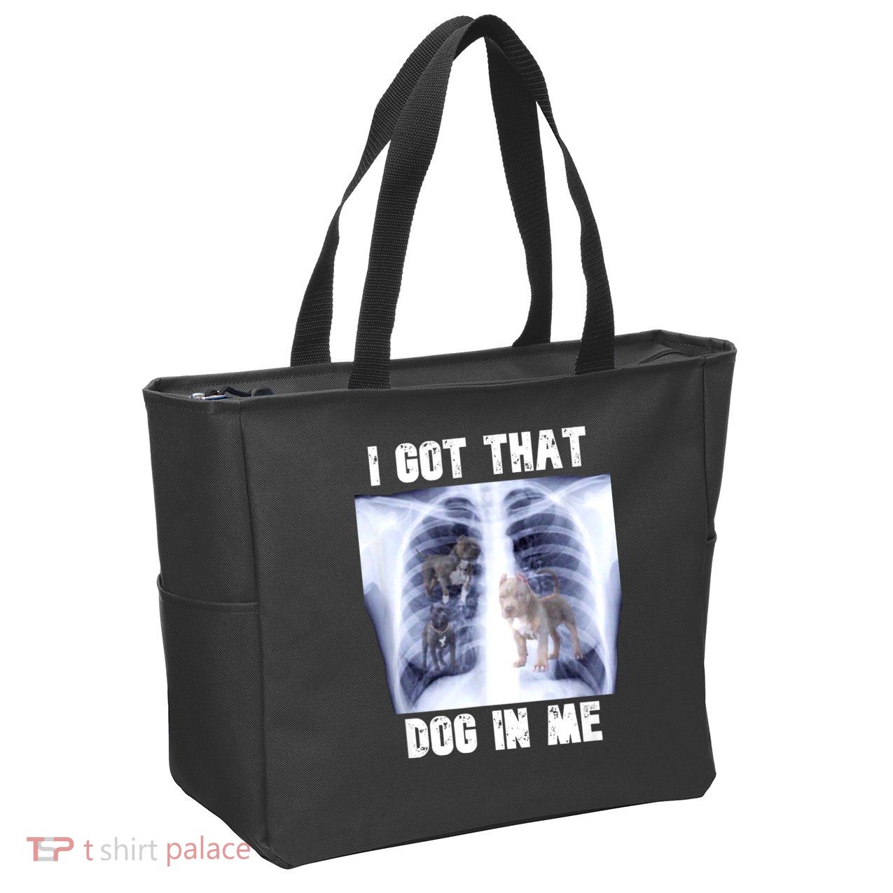 I Got That Dog In Me Xray Meme Zip Tote Bag
