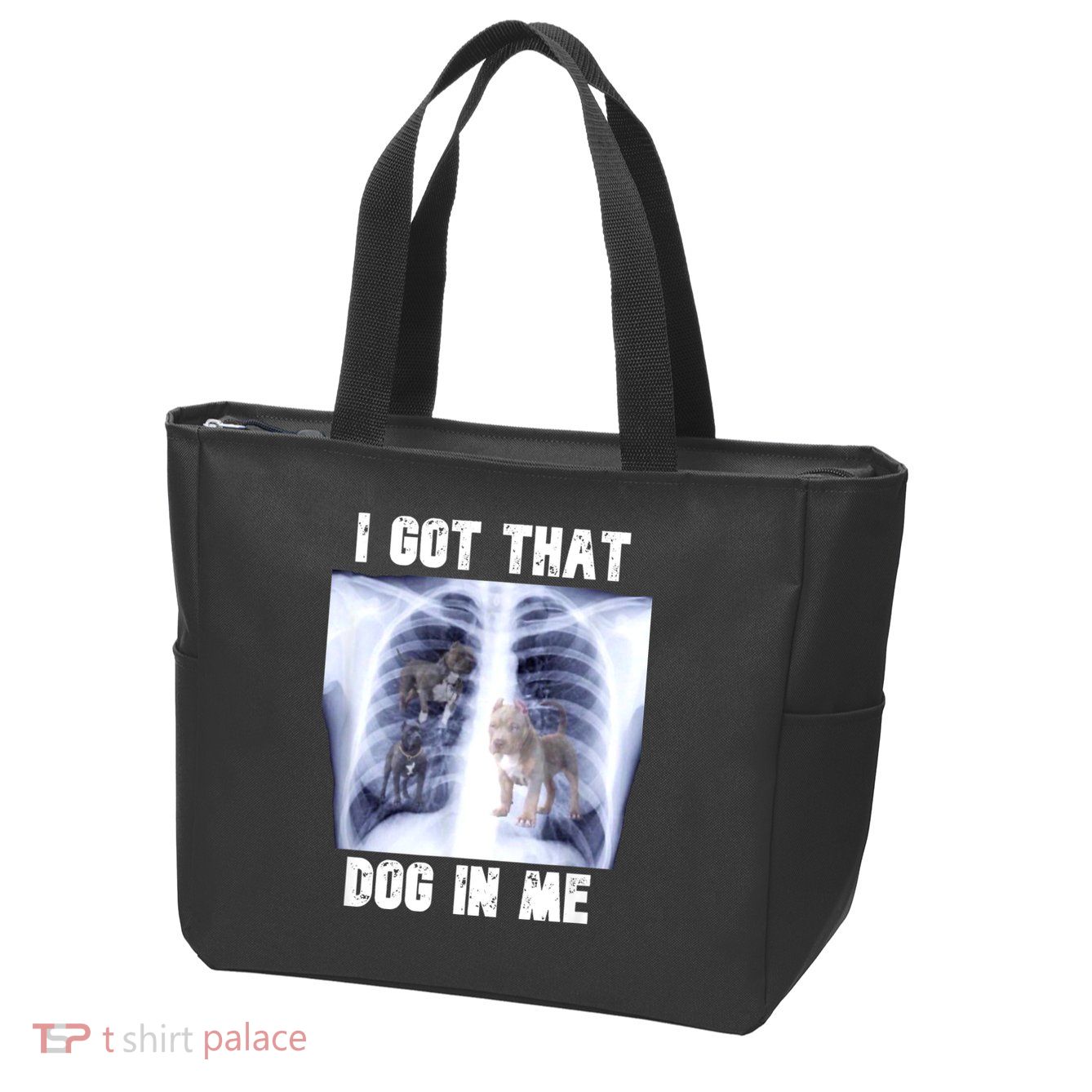I Got That Dog In Me Xray Meme Zip Tote Bag