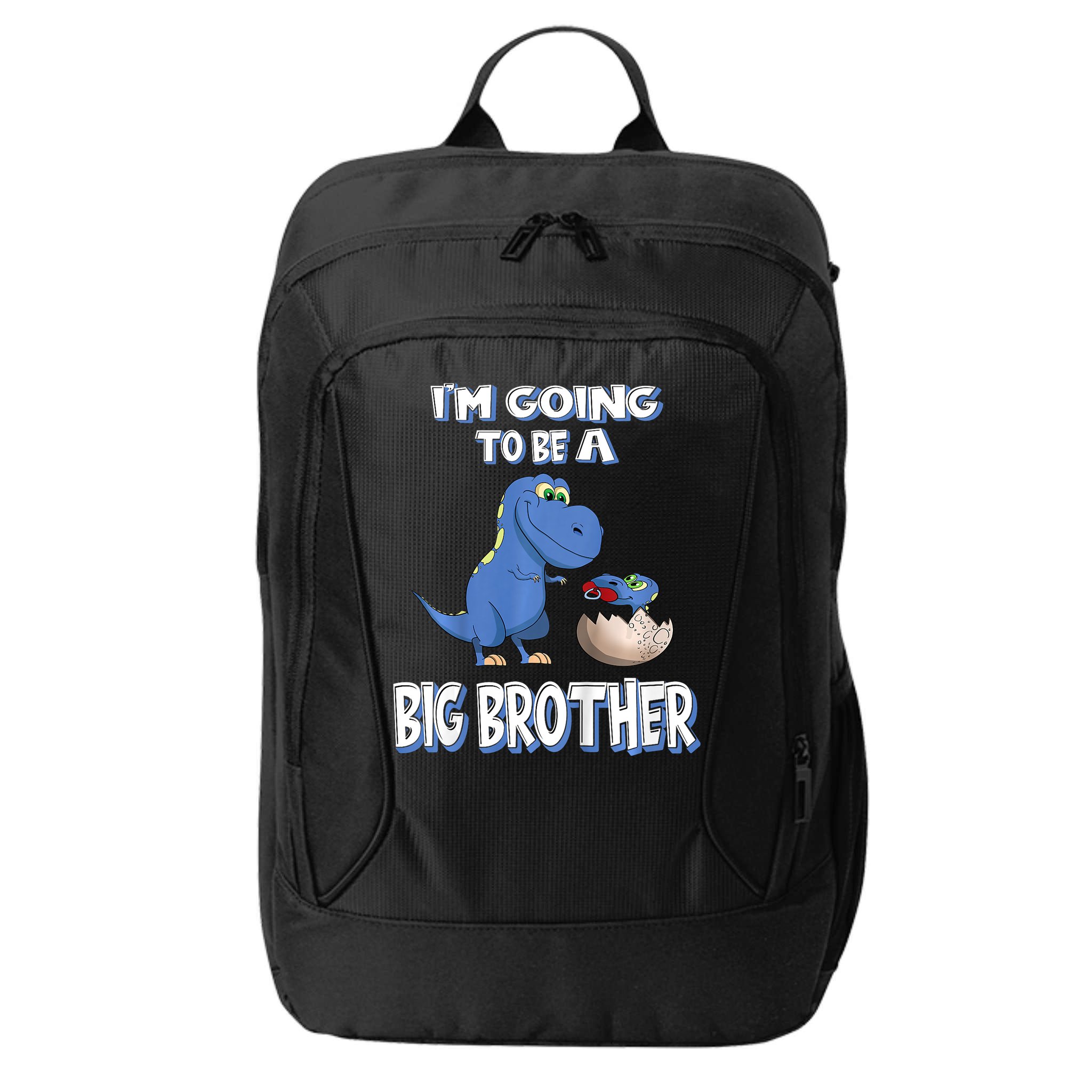 I'm Going To Be A Big Brother Dinosaur City Backpack