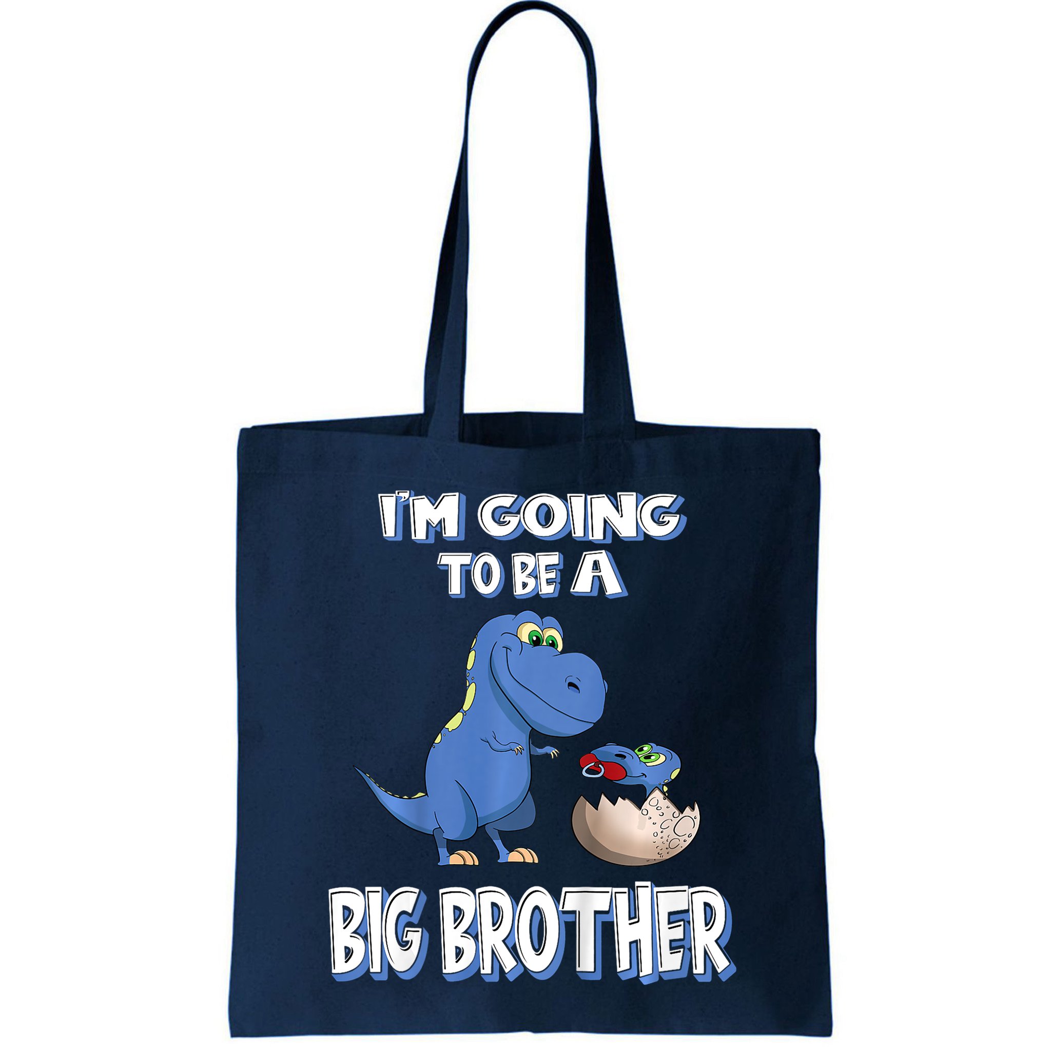 I'm Going To Be A Big Brother Dinosaur Bag