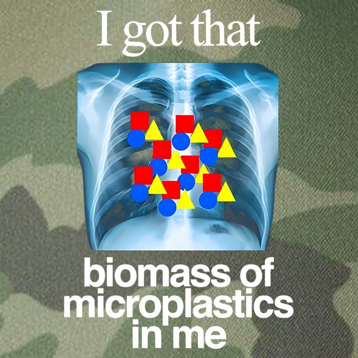 I Got That Biomass Of Microplastics In Me Legacy Tie Dye Trucker Hat