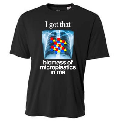 I Got That Biomass Of Microplastics In Me Cooling Performance Crew T-Shirt