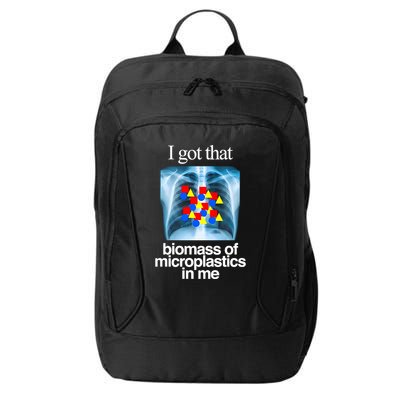 I Got That Biomass Of Microplastics In Me City Backpack
