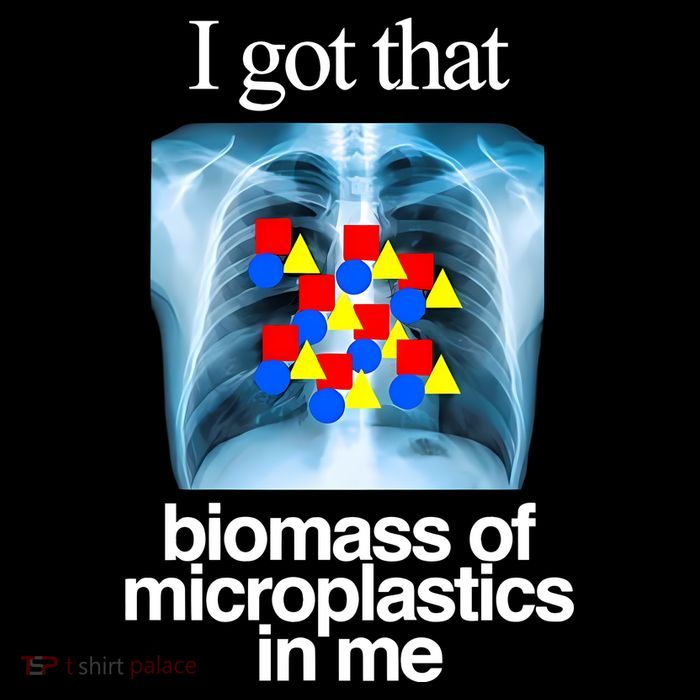 I Got That Biomass Of Microplastics In Me 16 in Basic Backpack