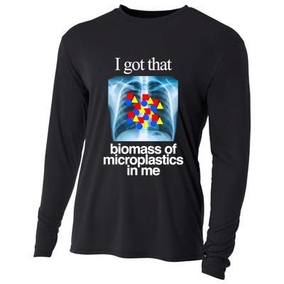 I Got That Biomass Of Microplastics In Me Cooling Performance Long Sleeve Crew