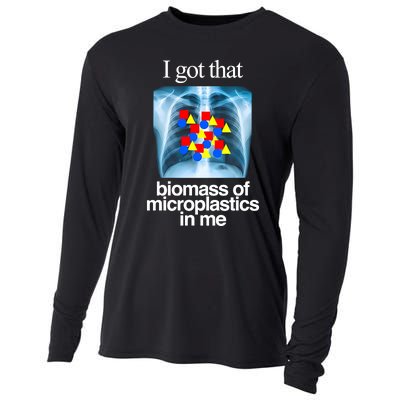 I Got That Biomass Of Microplastics In Me Cooling Performance Long Sleeve Crew