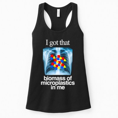 I Got That Biomass Of Microplastics In Me Womens Tank Top
