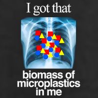 I Got That Biomass Of Microplastics In Me Golf Towel