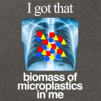 I Got That Biomass Of Microplastics In Me Cotton Canvas Backpack