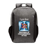 I Got That Biomass Of Microplastics In Me Vector Backpack