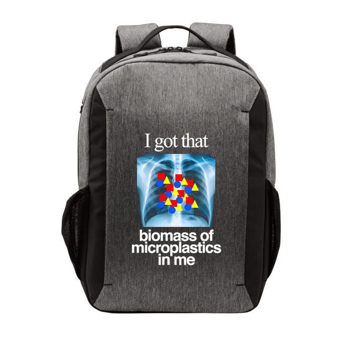 I Got That Biomass Of Microplastics In Me Vector Backpack