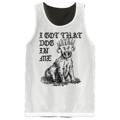 I Got That Dog In Me Mesh Reversible Basketball Jersey Tank