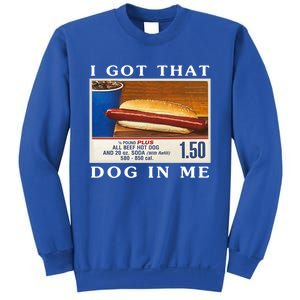 I Got That Dog In Me Funny Hot Dogs Combo Sweatshirt