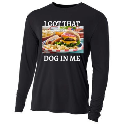 I Got That Dog In Me Keep 150 Dank Cooling Performance Long Sleeve Crew