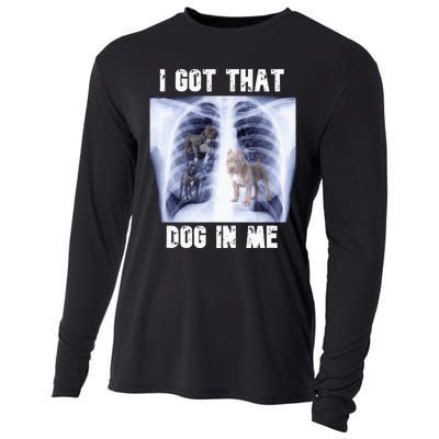 I Got That Dog In Me Xray Meme Cooling Performance Long Sleeve Crew