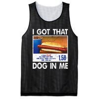 I Got That Dog In Me Funny Hot Dogs Combo Mesh Reversible Basketball Jersey Tank