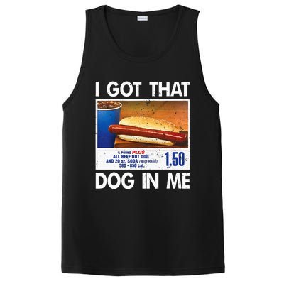 I Got That Dog In Me Funny Hot Dogs Combo PosiCharge Competitor Tank