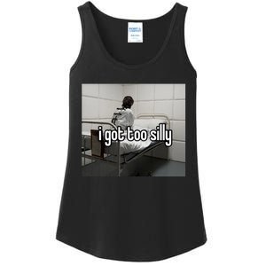 I Got Too Silly Ladies Essential Tank