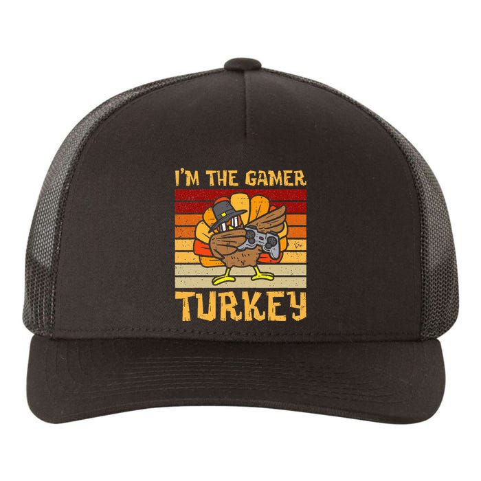 Im Gamer Turkey Thanksgiving Video Gaming Yupoong Adult 5-Panel Trucker Hat