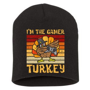 Im Gamer Turkey Thanksgiving Video Gaming Short Acrylic Beanie