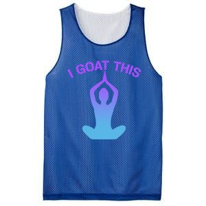 I Goat This Yoga Pose Meditation Balance Yogi Gift Mesh Reversible Basketball Jersey Tank