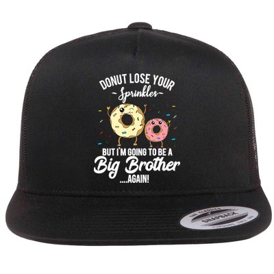 Im Going To Be A Big Brother Again Pregnancy Announcement Premium Flatbill Hat