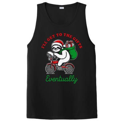 ILl Get To The Gifts Eventually Funny Christmas Animals PosiCharge Competitor Tank