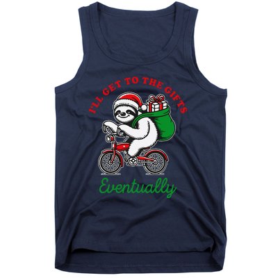 ILl Get To The Gifts Eventually Funny Christmas Animals Tank Top