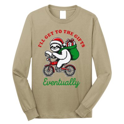 ILl Get To The Gifts Eventually Funny Christmas Animals Long Sleeve Shirt