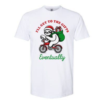 ILl Get To The Gifts Eventually Funny Christmas Animals Softstyle CVC T-Shirt