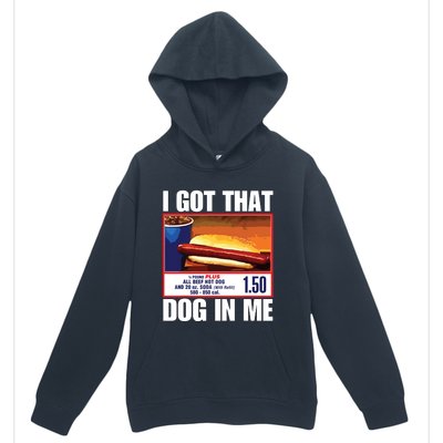 I Got That Dog In Me Funny Hotdogs Urban Pullover Hoodie