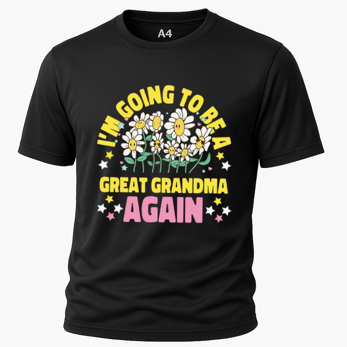IM Going To Be A Great Grandma Again Cooling Performance Crew T-Shirt