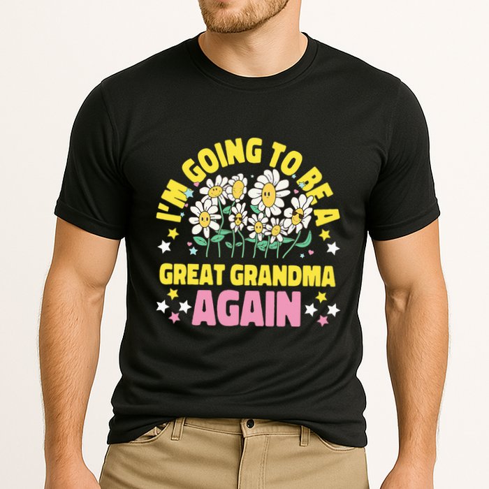IM Going To Be A Great Grandma Again Cooling Performance Crew T-Shirt