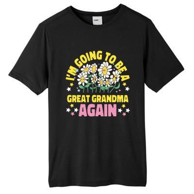 IM Going To Be A Great Grandma Again Tall Fusion ChromaSoft Performance T-Shirt