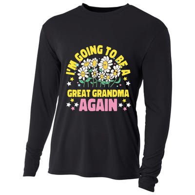 IM Going To Be A Great Grandma Again Cooling Performance Long Sleeve Crew