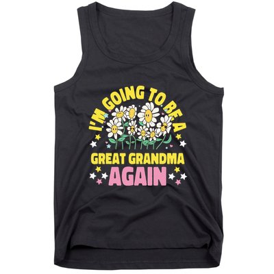 IM Going To Be A Great Grandma Again Tank Top