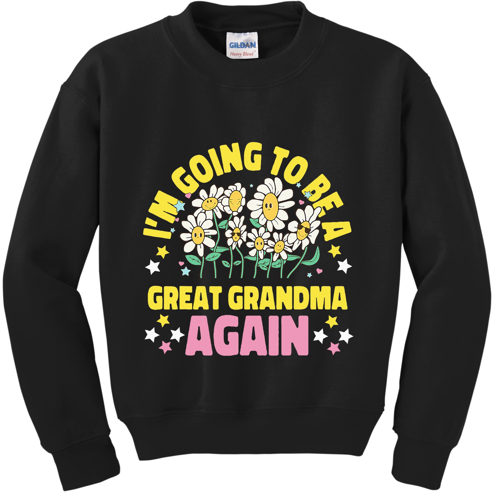 IM Going To Be A Great Grandma Again Kids Sweatshirt