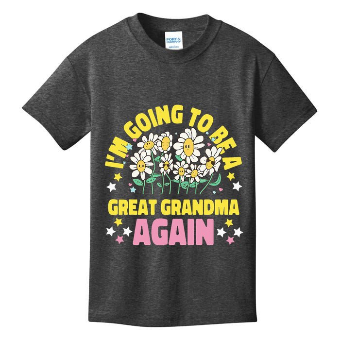 IM Going To Be A Great Grandma Again Kids T-Shirt