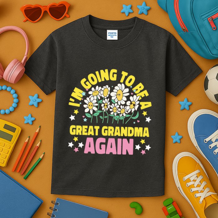 IM Going To Be A Great Grandma Again Kids T-Shirt