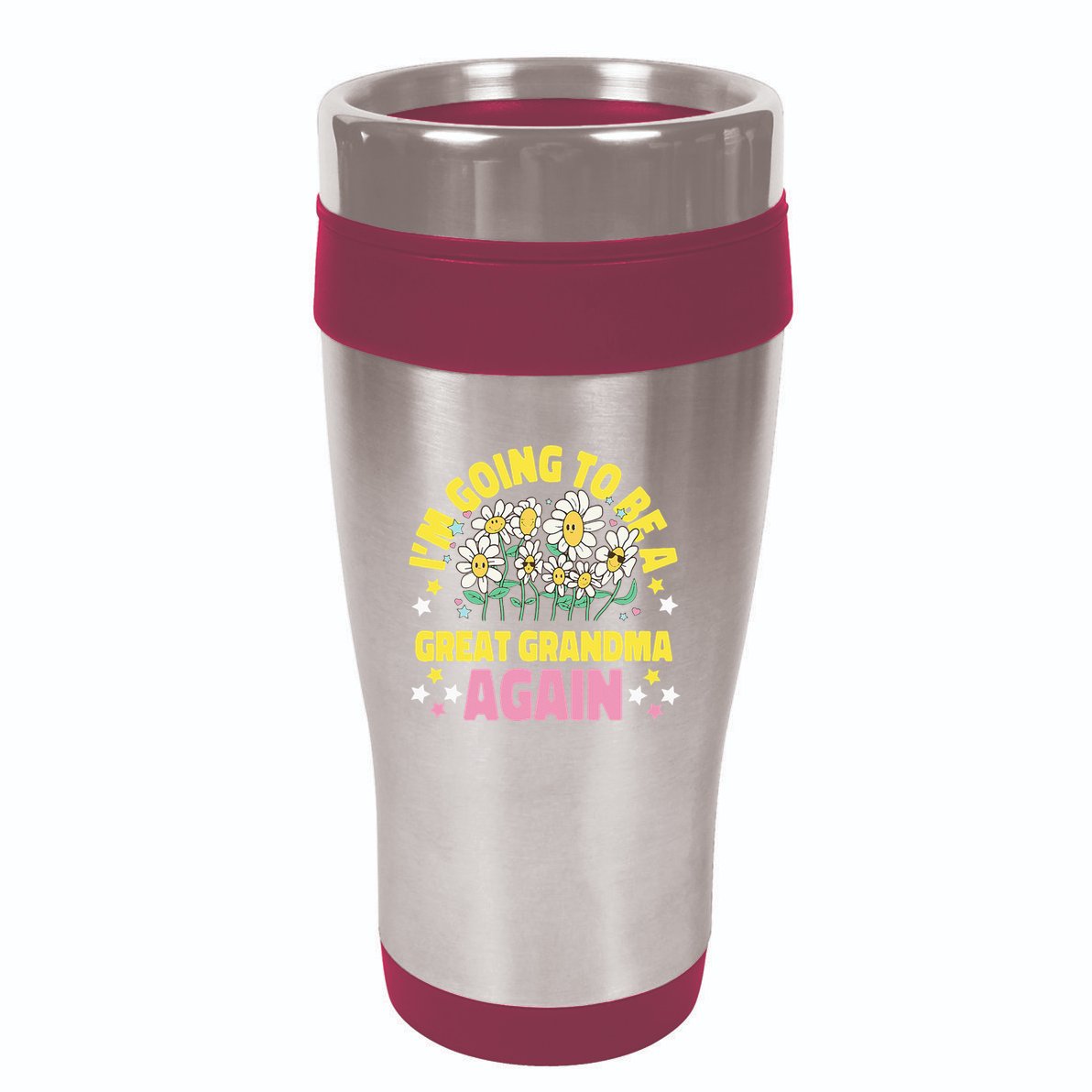 IM Going To Be A Great Grandma Again 16oz Travel Tumbler