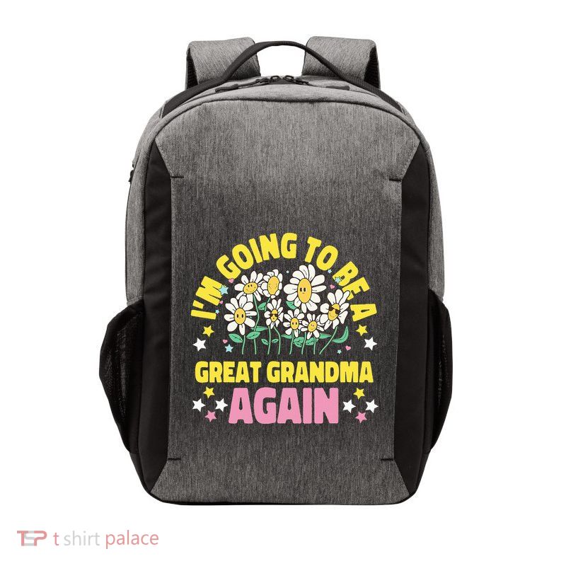 IM Going To Be A Great Grandma Again Vector Backpack