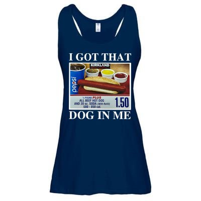 I Got That Dog In Me Keep 150 Ladies Essential Flowy Tank