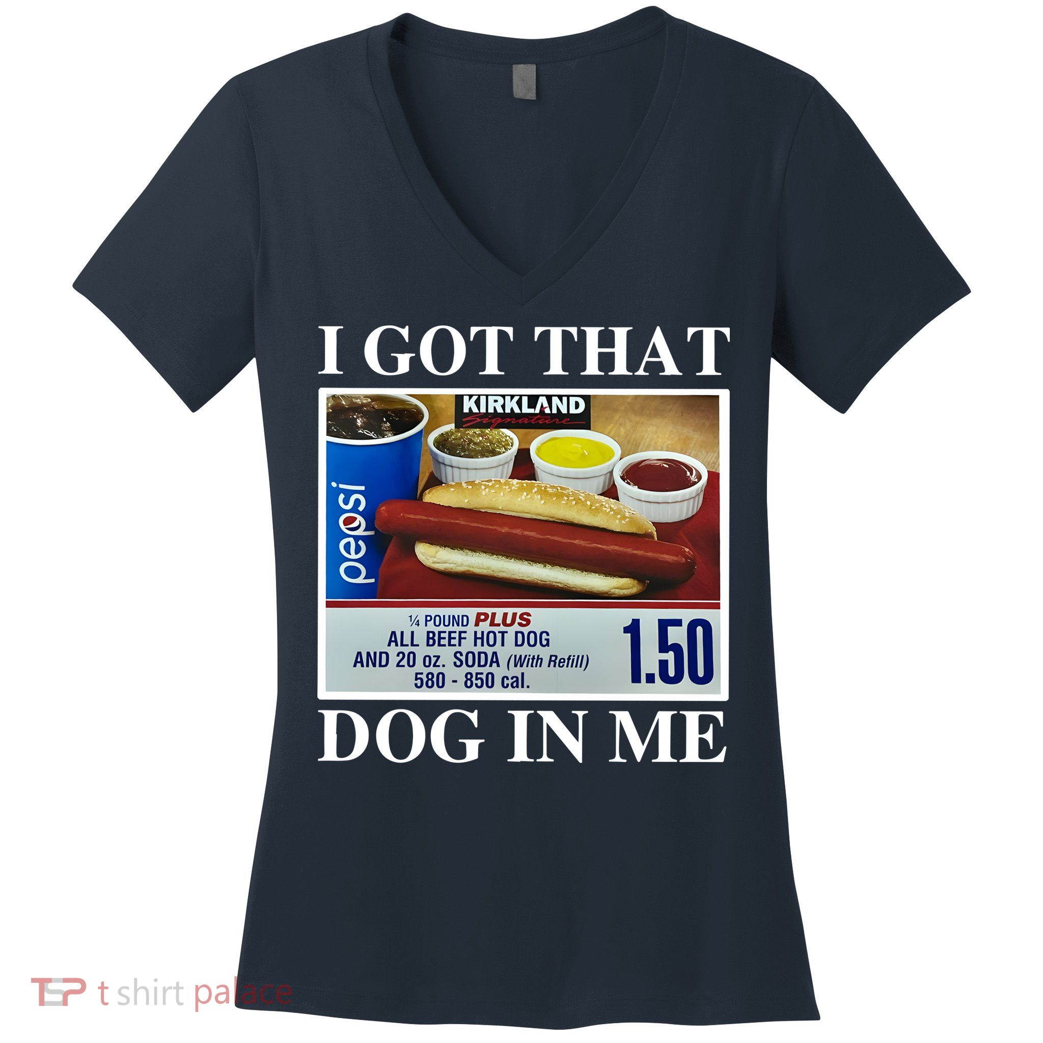 I Got That Dog In Me Keep 150 Women's V-Neck T-Shirt