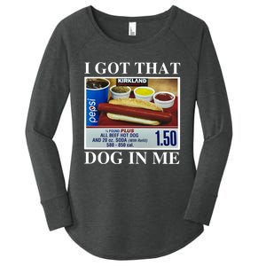 I Got That Dog In Me Keep 150 Dank Women's Perfect Tri Tunic Long Sleeve Shirt