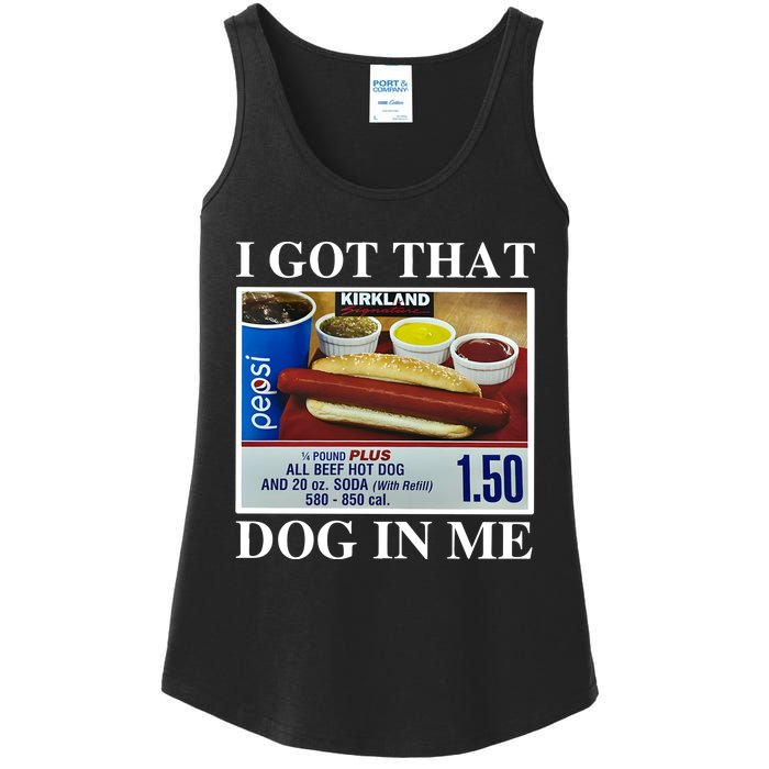 I Got That Dog In Me Keep 150 Dank Ladies Essential Tank