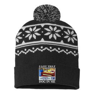 I Got That Dog In Me Keep 150 Dank USA-Made Snowflake Beanie