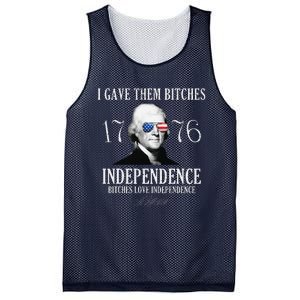 I Gave Them Bitches 1776 Independence Love Independence Mesh Reversible Basketball Jersey Tank