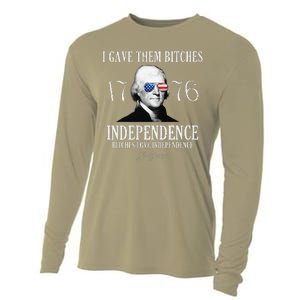 I Gave Them Bitches 1776 Independence Love Independence Cooling Performance Long Sleeve Crew